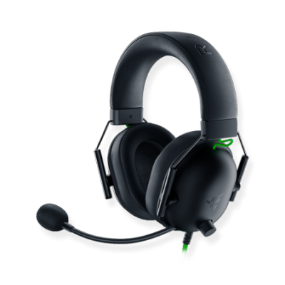 雷蛇（Razer） 旋风黑鲨V2头戴式电竞游戏耳机耳麦麦克风7.1环绕声降噪 旋风黑鲨v2x（3.5mm接口）